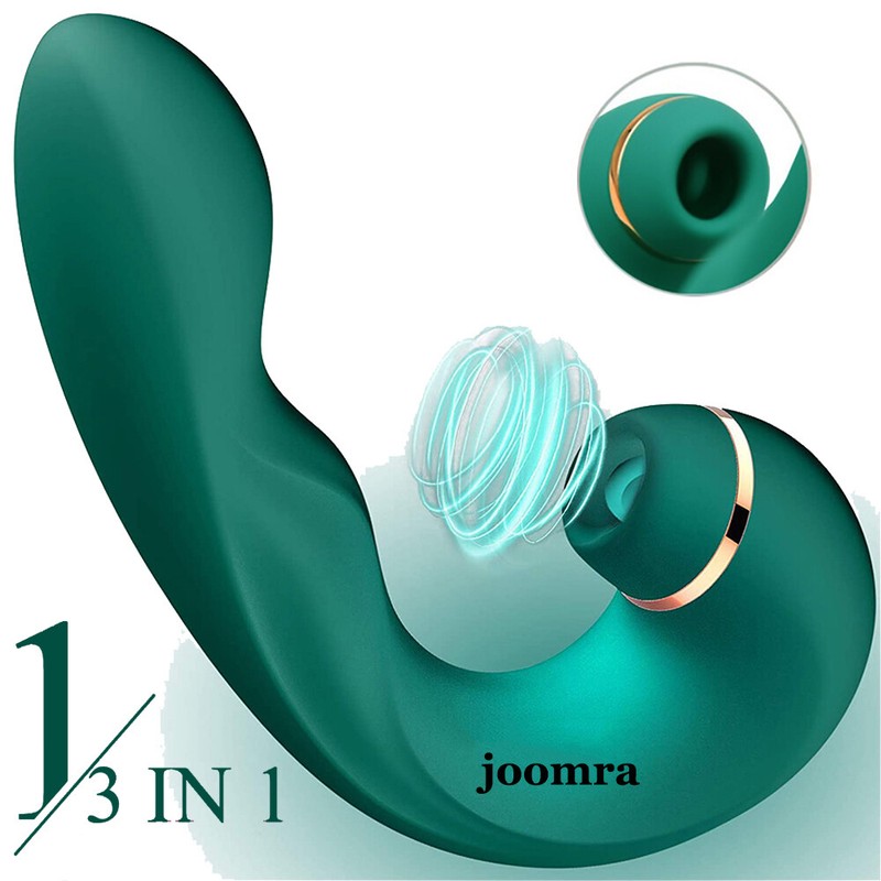 3IN1-Sucking-Vibrator-Clit-Sucker-Dildo-Women-G-spot-Massager Sex-Toy for-Women