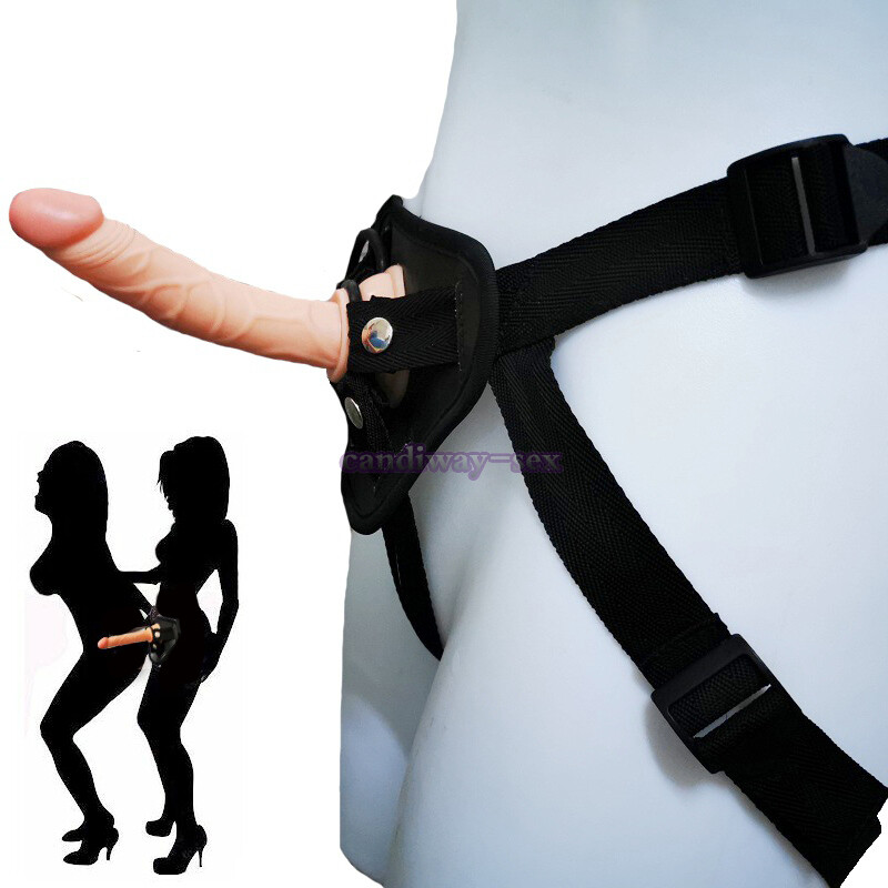 Small Strap-on Harness with Dildo Dong Anal Butt Plug Sex-toys for Lesbian Women gallery