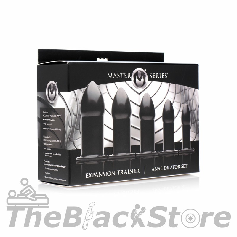 Graduated Anal Trainer Butt Plug Set Adult Sex Toy Beginner to Advanced gallery
