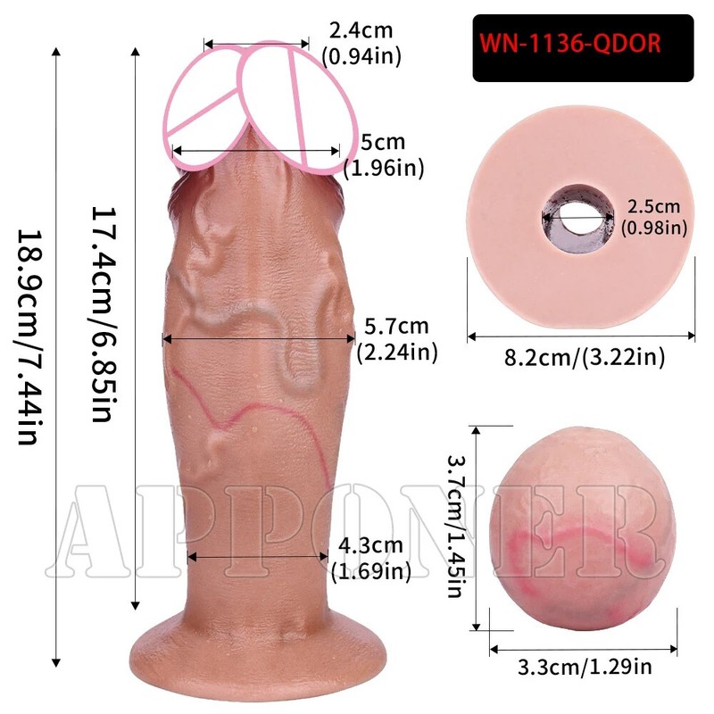 Ovipositor Lay-Eggs Realistic Dildo Silicone Adult Sex Toys With Vaginal Balls gallery