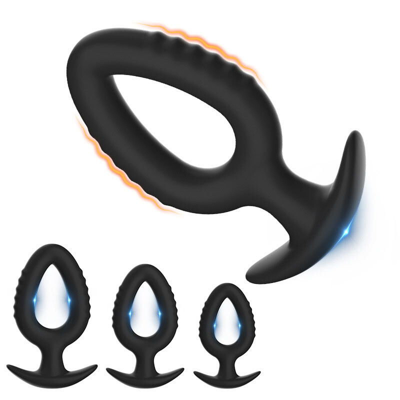 Hollow Anal-Butt-Plug Prostate Massage Dildo Tunnel Probe Unisex Sex Toy Dilator gallery