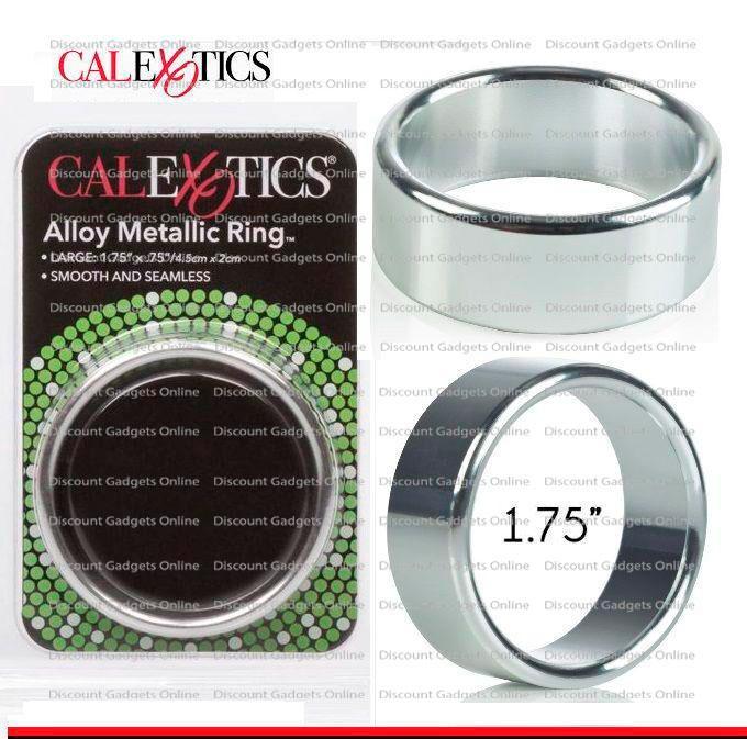 Alloy Metallic Cock Ring Penis Erection Men Enlarger 1.5" 1.75" 2" - CHOOSE SIZE gallery