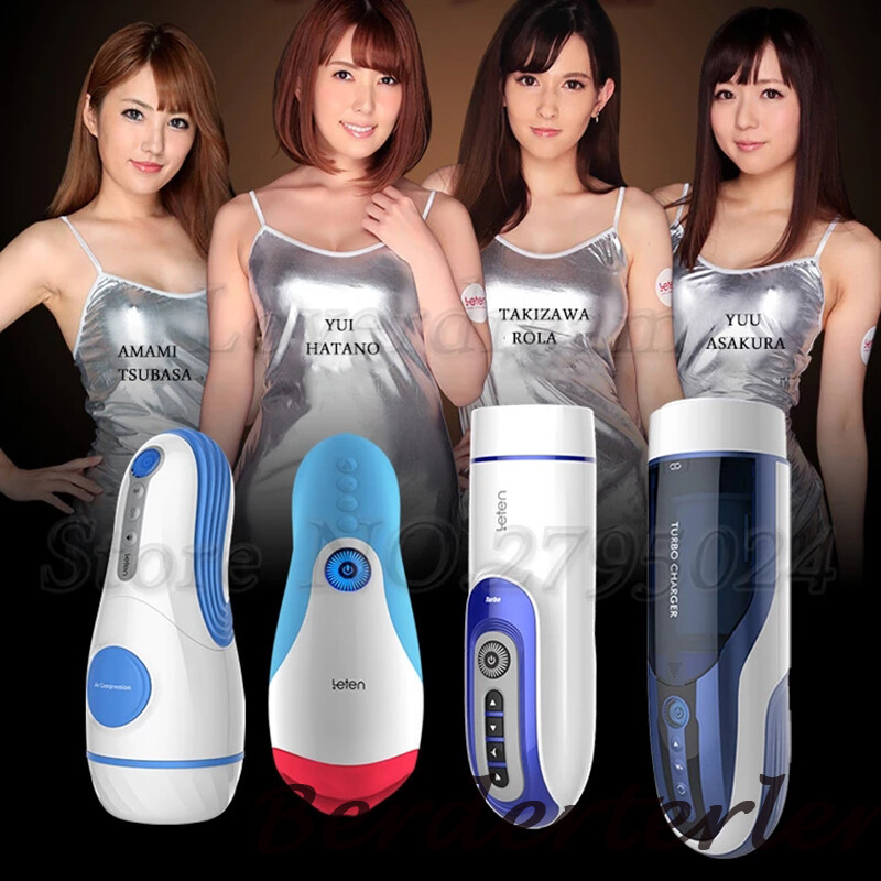Leten 5 types Deep Throat Artificial Vagina Male Masturbator Retractable Sex Toy