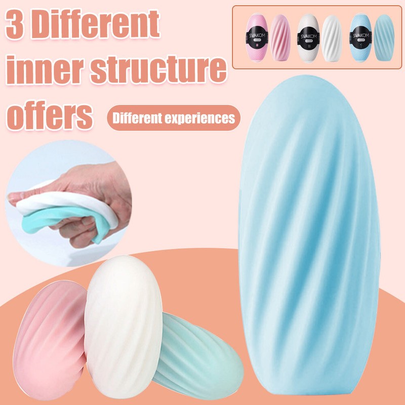 1pc Ribbed Male Masturbaters EGG POCKET Vagina Anal Pussy Stroker Sex Toys Men