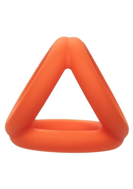 Alpha Liquid Silicone Tri-Ring - Orange gallery