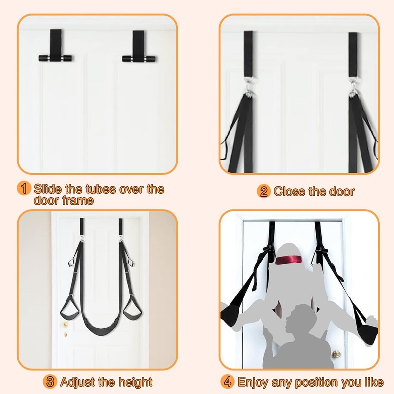 Sex Swing Hanging Door Bondage Restraint Kit Adult games Sex Toys For Couples gallery