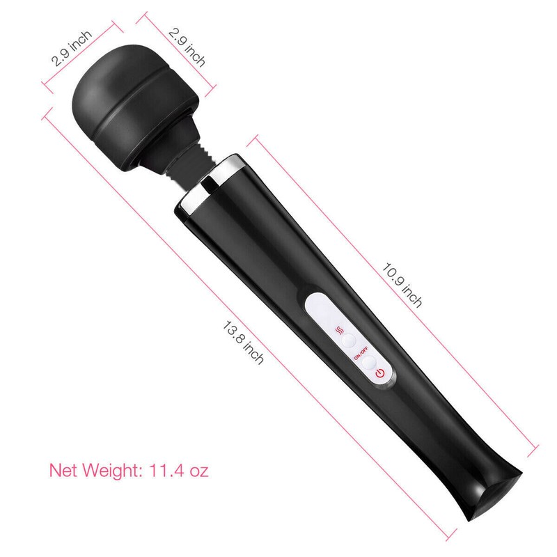 Personal Massage Multi Speed Neck Full Body Wand Massager Vibrator For Men Women gallery