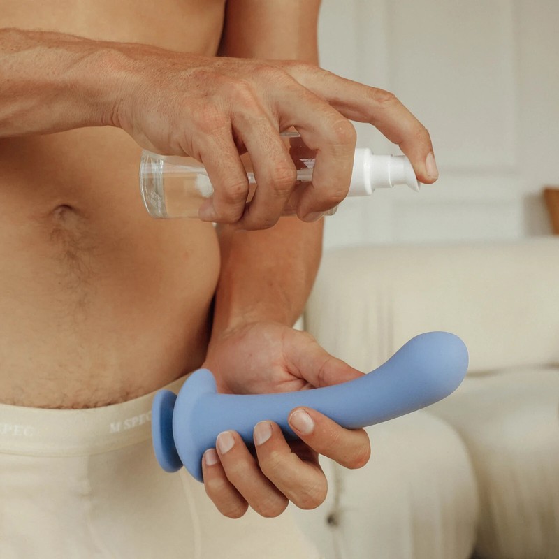 JimmyJane Cyra Silicone Dildo - Blue gallery
