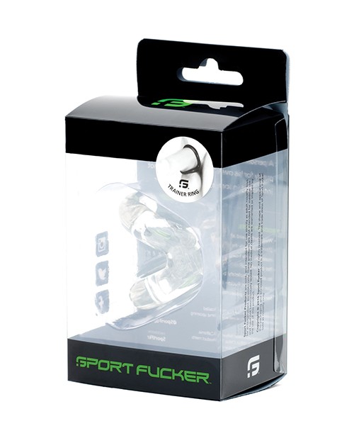 Penis Ring Ball Stretcher Body-Safe Sport Loveer Trainer Ring Clear Stretch CBT