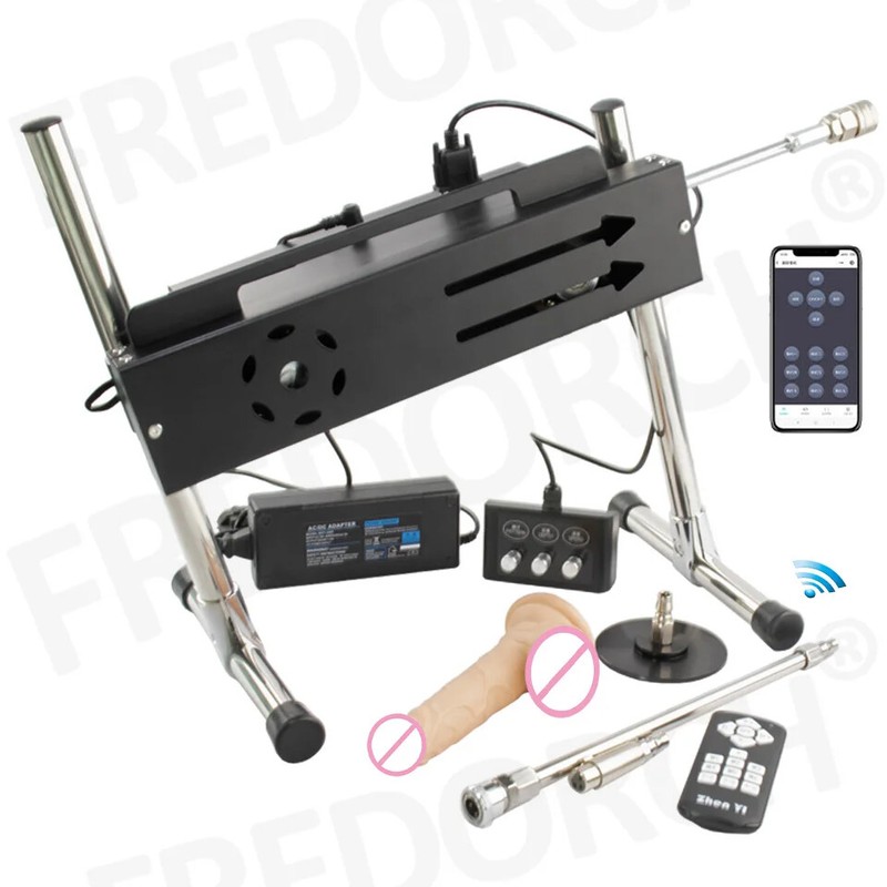 Powerful Wireless APP/Wired Sex Machine Automatic 120w Love Machine Attachment