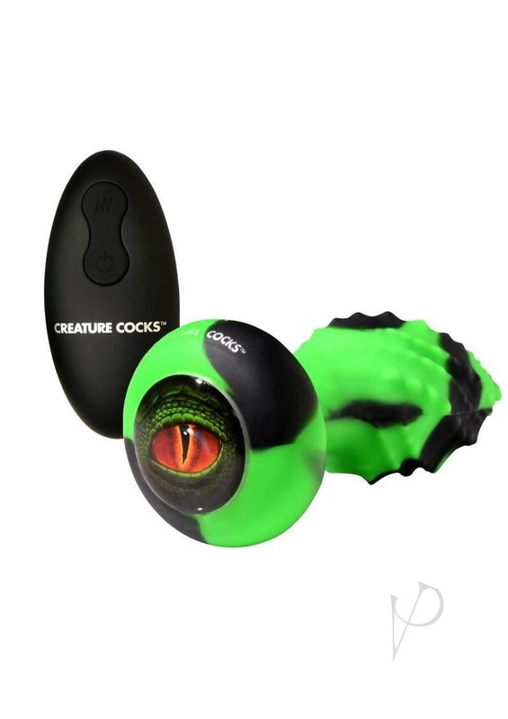 Creature Cocks Eye of the Spawn Rechargeable Silicone Vibrating and Squirming gallery