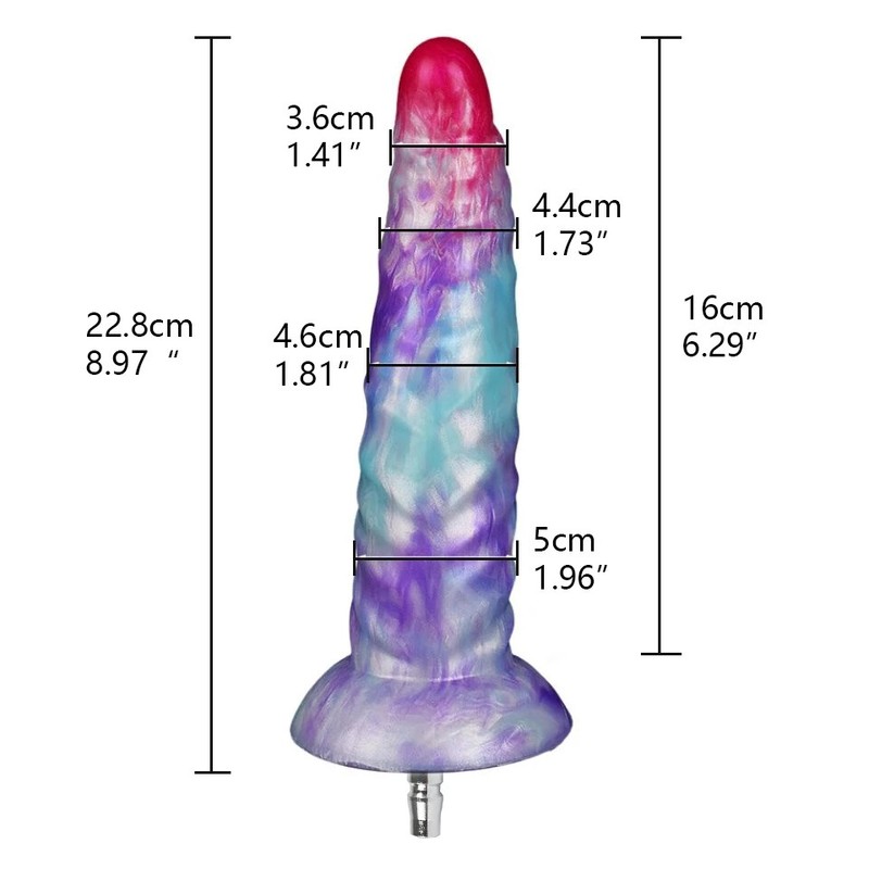 Sex Machine Anal Dildo Attachment for Vac-U-Lock Masturbation Machine Sex Toys