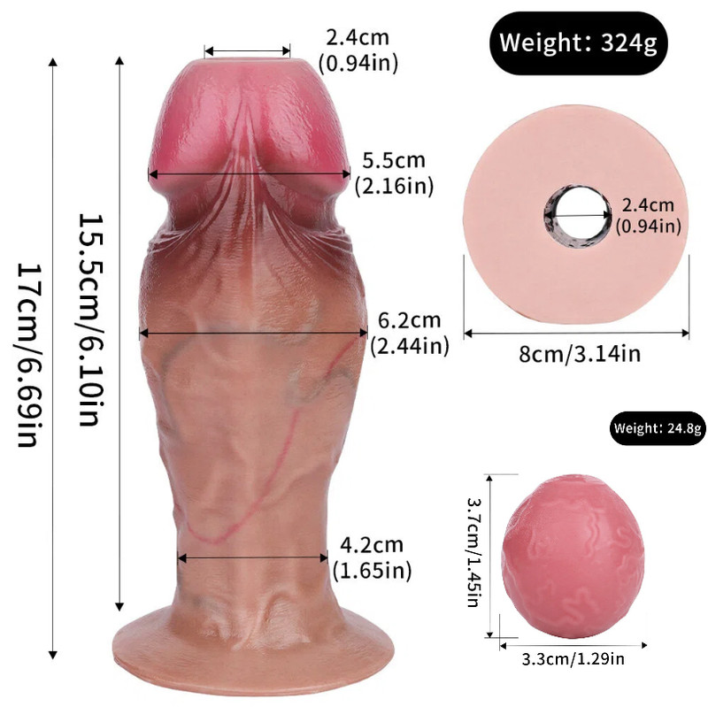 Silicone Realistic Ovipositor Toy Dildo Anal Plug With Five eggs Pneumatic Lay