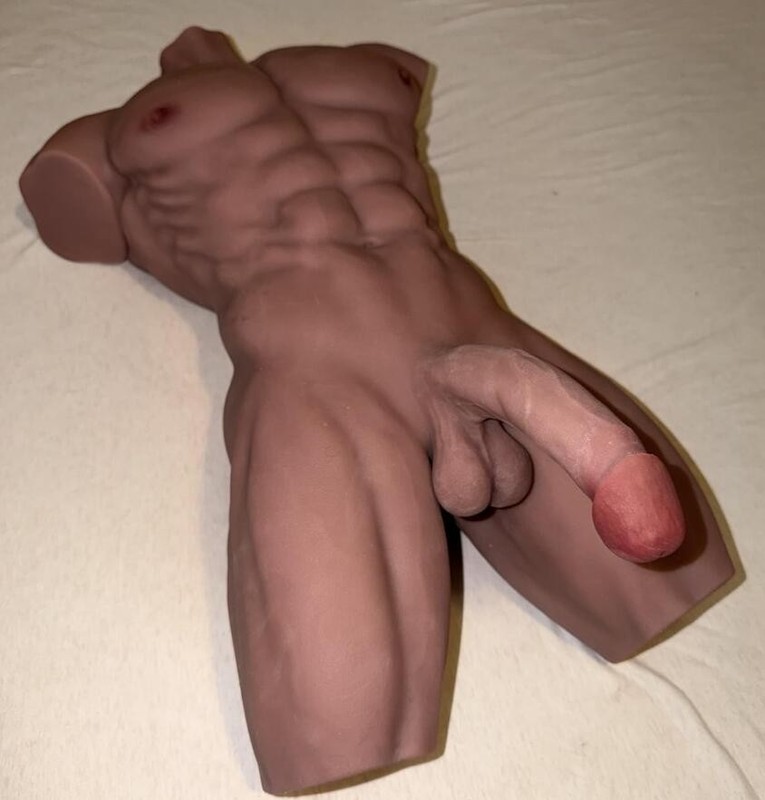 Sex Torso Doll Male Adult Love Sex Toy TPE Big Male Body Penis Ass for Women Gay gallery