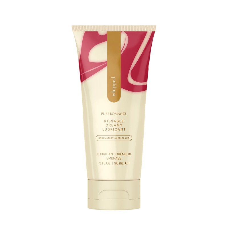 Pure Romance Whipped – Strawberry Cheesecake Creamy Massage Lubricant