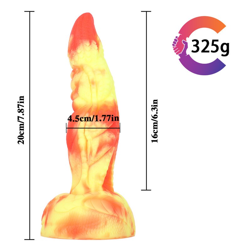 Silicone Dildo Plug Anus Peni G-spot Dilator Masturbation Expansion Adult Unisex