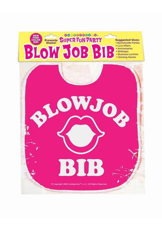 Blow Job Bib – Pink