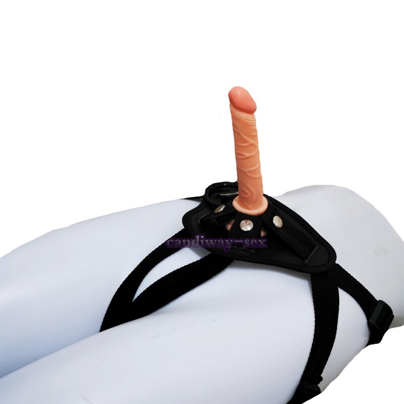 Small Penetration Strap On Harness Dildo Dong Anal Pegging Sex Toys for Couple gallery