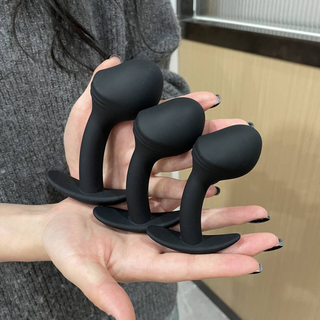 Anal-Trainer-Beginner-Kit-Set Butt-Plug-Dildo-Beads-Prostate-Massager-Sex-Toys gallery