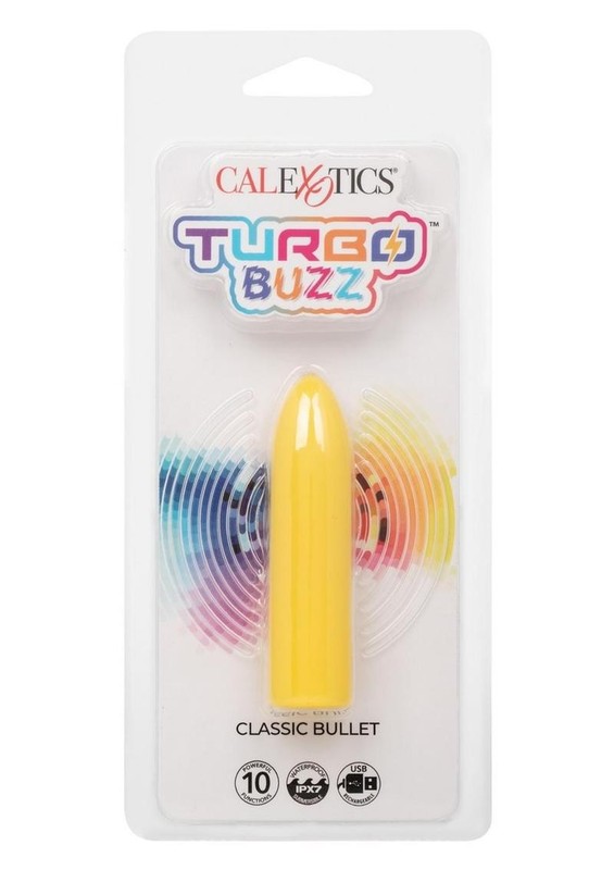 Turbo Buzz Classic Rechargeable Bullet – Yellow