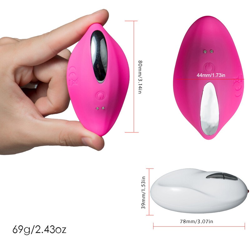 Remote-Multispeed-Vibrators-Love-Egg-Small-Bullet-Women-Massager Sex Toys Purple