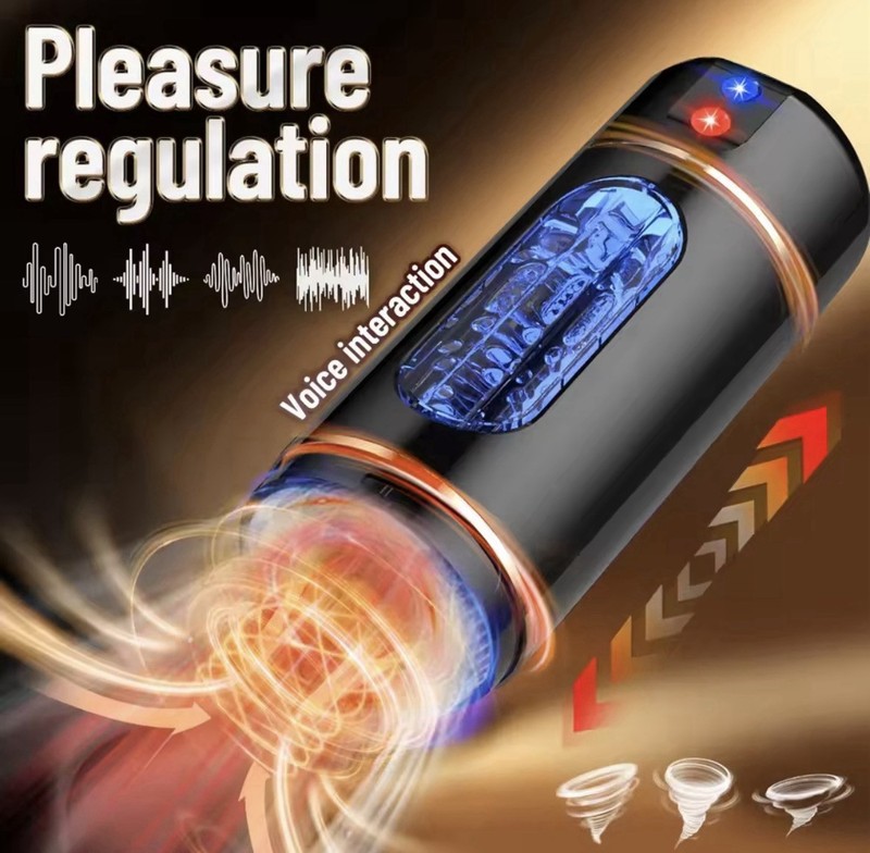 Handsfree Mastubator Cup Male Automatic Blowjob Machine for Adult Sex Toy gallery