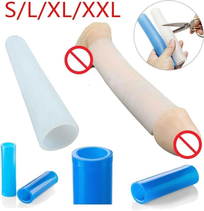 TOAKA Penis Cock Silicone Sleeve Replacement Accessories - for Male S, Clear gallery