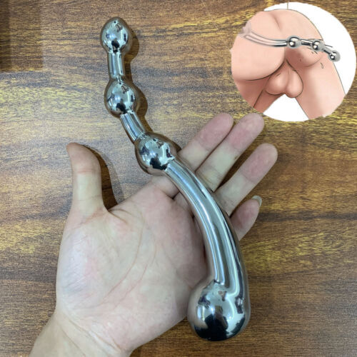 Stainless-steel-High-Quality-Massager-Anal-Vaginal-Plug-Hook-Beads-Prostate-Dild
