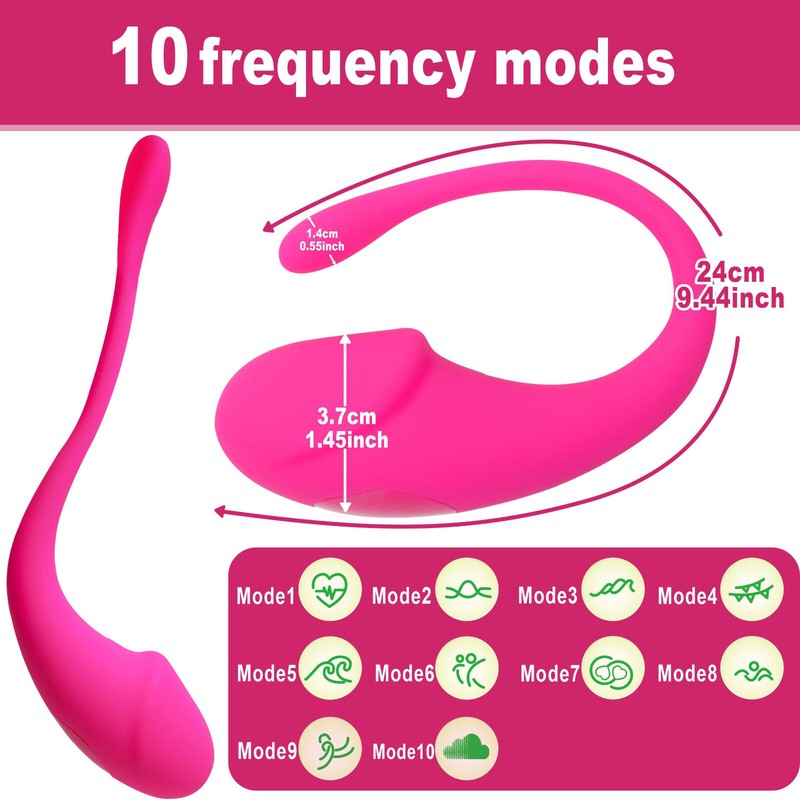App Control Long Distance Wearable Love Egg Vibrator For Women Couples Sex Toy gallery
