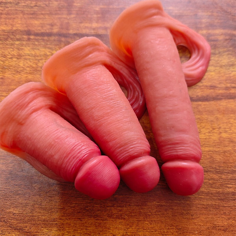 Male Cock Girth Enlarger Enhancer Penis Extension Extender Sheath Sleeve Men US gallery