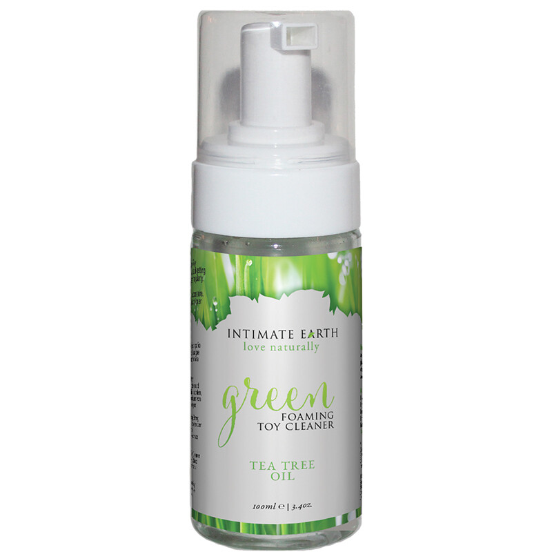 Intimate Earth Green Tea Tree Oil Foaming Toy Cleaner 100ml