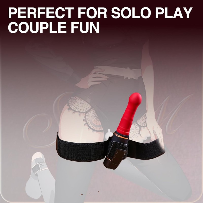 BDSM Toys Bondage Vibrator Forced Strap Sex Harness, Hands-Free Vibrator Holder gallery