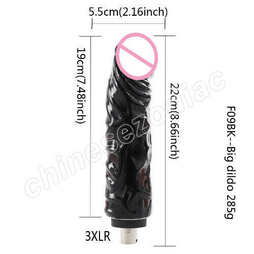 Big Black Dildo for 3XLR SEX Machine A2/F2/F3, Accessories for Sex Machine gallery