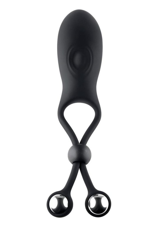 Zero Tolerance Big Bang Rechargeable Adjustable Rings with Balls Cock Tie