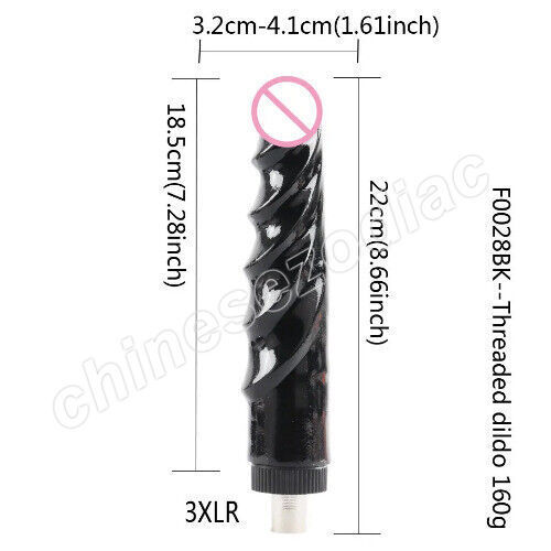 Big Black Dildo for 3XLR SEX Machine A2/F2/F3, Accessories for Sex Machine gallery