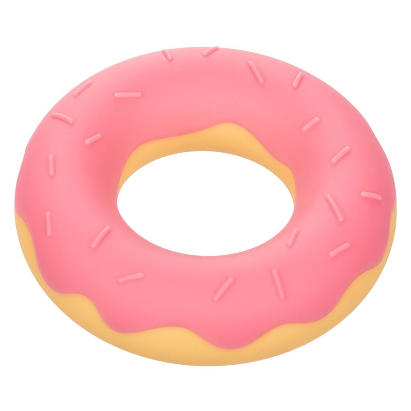 Cal Exotics Naughty Bits Dickin' Donuts Silicone Donut Cock Ring - Pink gallery