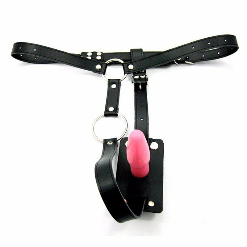Lesbian Strap-on-Free-Butt Plug-Mask-Men-Real-Penis-Anal-Wearable-Dildo-Plug