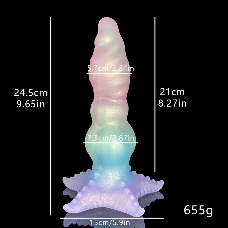 New Monster Huge Fake Penis Dildo Anal Manual Massage Buttplug Sex Toy for Women gallery