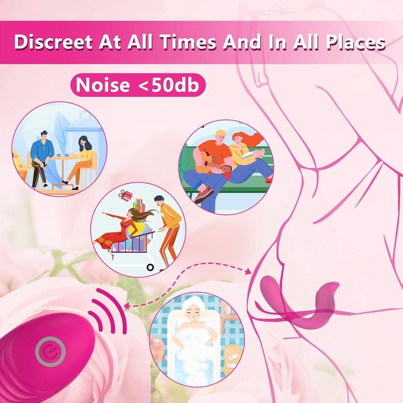 Remote Control Wearable APP Control Vibrator Massager Adult Women Sex Toy gallery