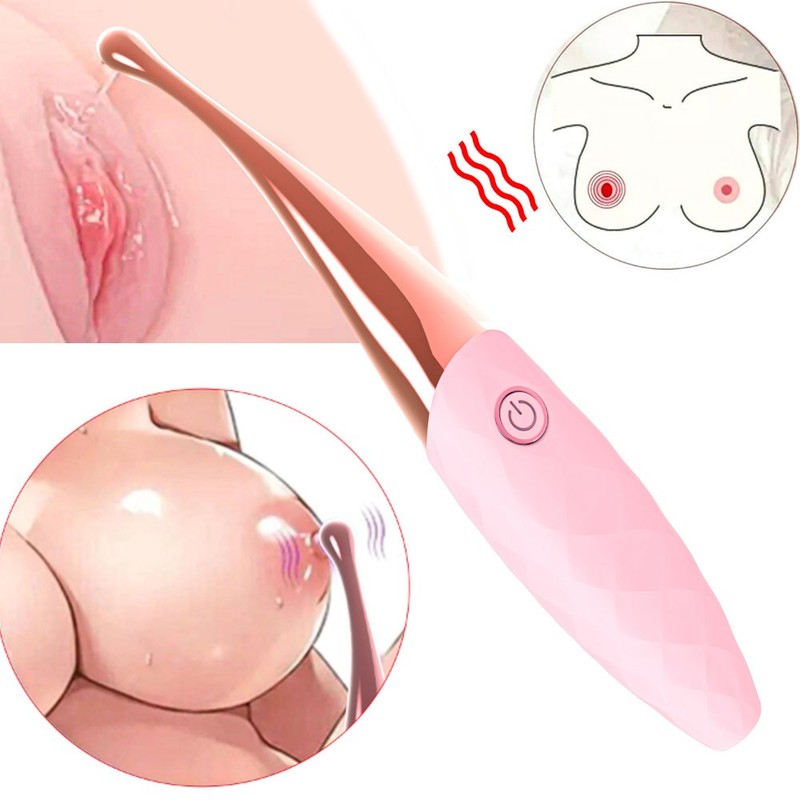 Orgasm Finger Vibrator G-Spot Dildo Clit Nipple Wand Massager Sex Toys for Women
