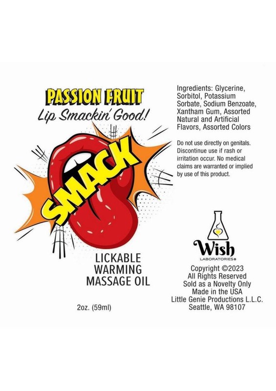 SMACK Massage Oil gallery