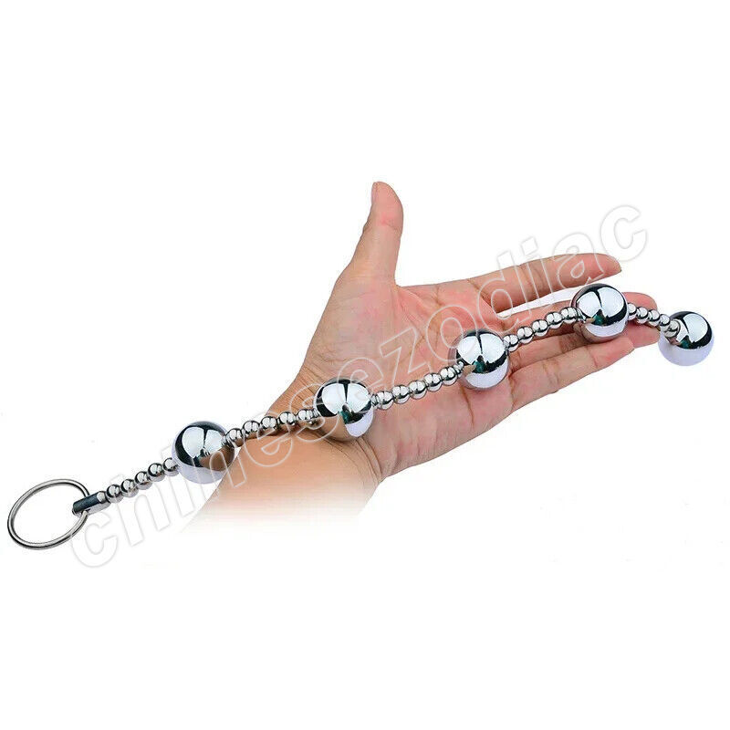 Stainless Steel Ball Anal Plug Massager Vagina G Spot Stimulate Sexy Toys gallery