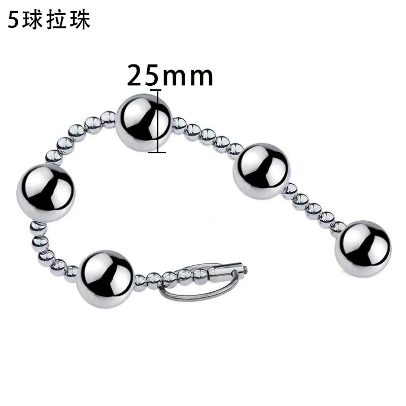 Stainless Steel Anus Vaginal Balls Anus Plug Prostate Massager Sexy Toys