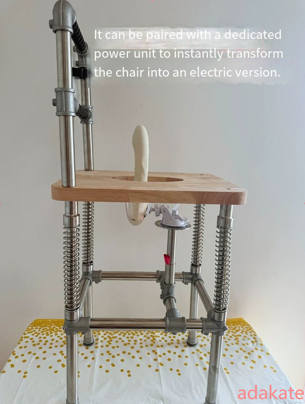 Multifunctional Sex Furniture Chair with Dildo Sex Machine Neck Hand Ankel Cuffs gallery