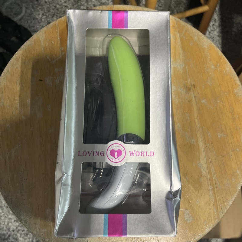 Loving World – Sharon – Multiple Speed 100% Silicone Sex Toy – Lime