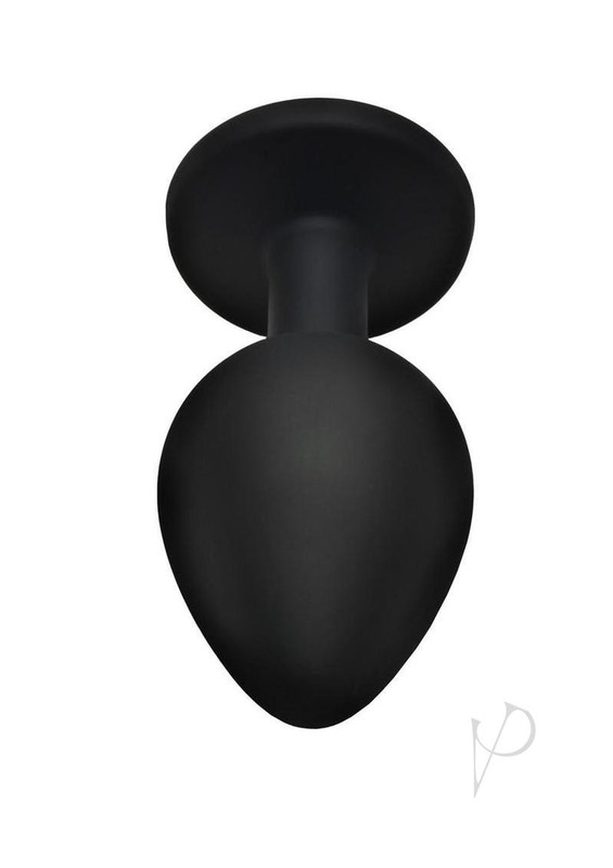 Creature Cocks Green Eye Silicone Butt Plug - Medium - Black/Green gallery