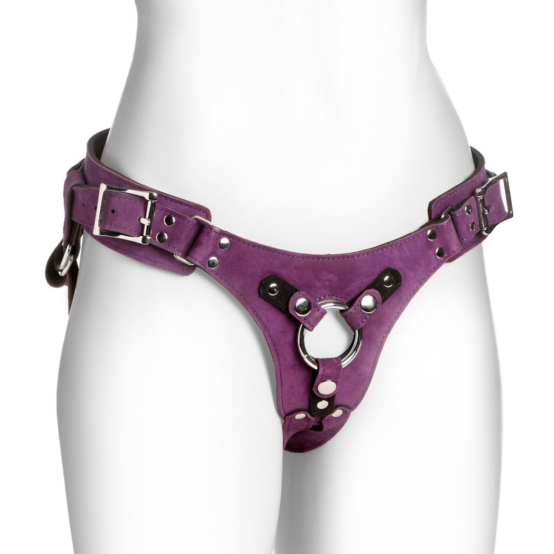 Strap U Bodice Deluxe Leather Corset Strap-On Harness for Men Women & Couples