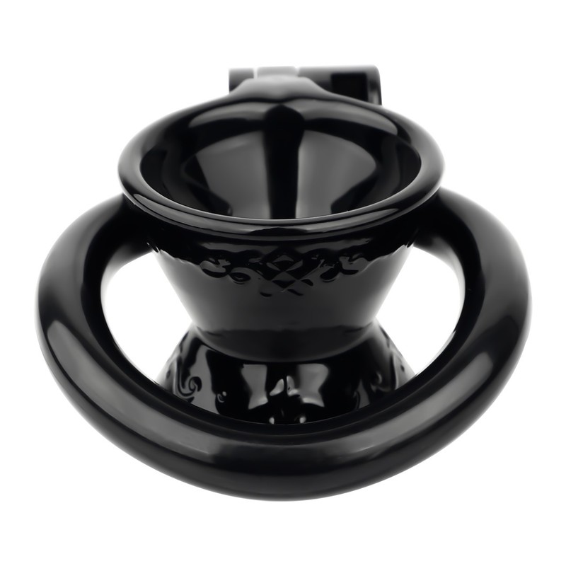 FRRK ABS Lightweight Male Chastity Devices Skin-Friendly Inverted Cock Cage Man gallery