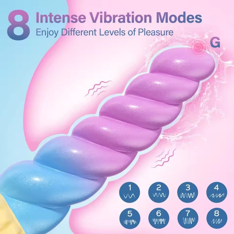 Thick G-spot Huge Thrusting Dildo Vibrator Remote Sex Toys For Women Dong