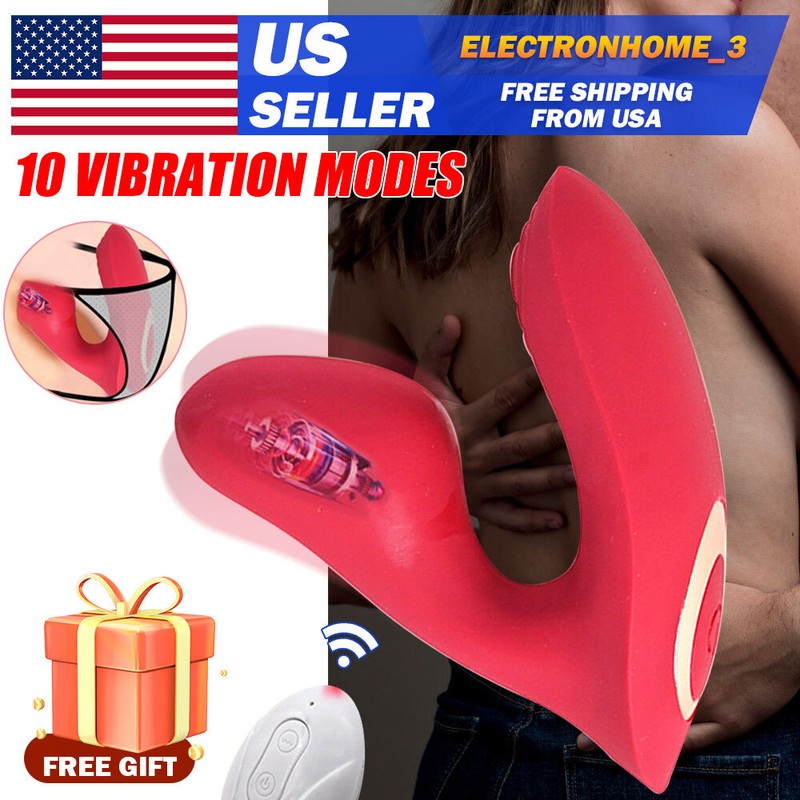 Wearable G-Spot Clit Vibrator Dildo Massager Adult-Sex-Toy for Women With REMOTE